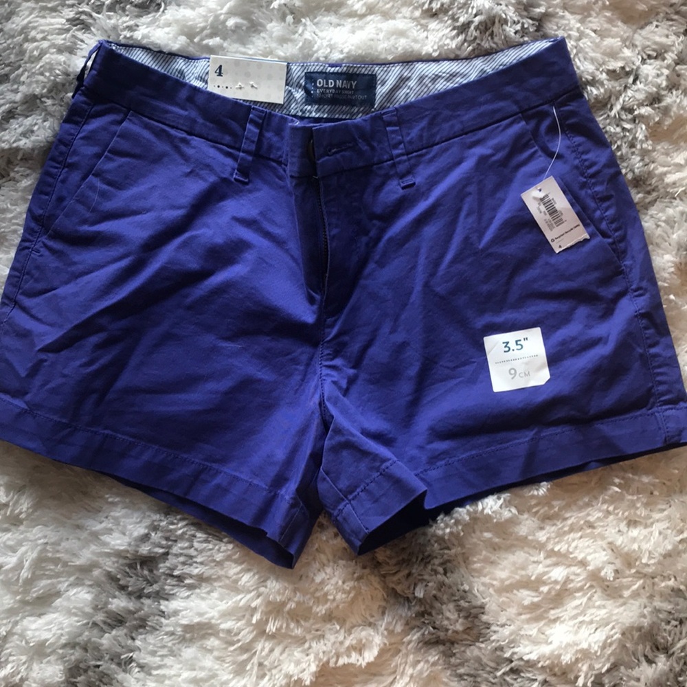 Purple size 4 old navy 3.5 inch shorts